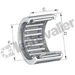HK1214-RS-L271 DOUILLE INA