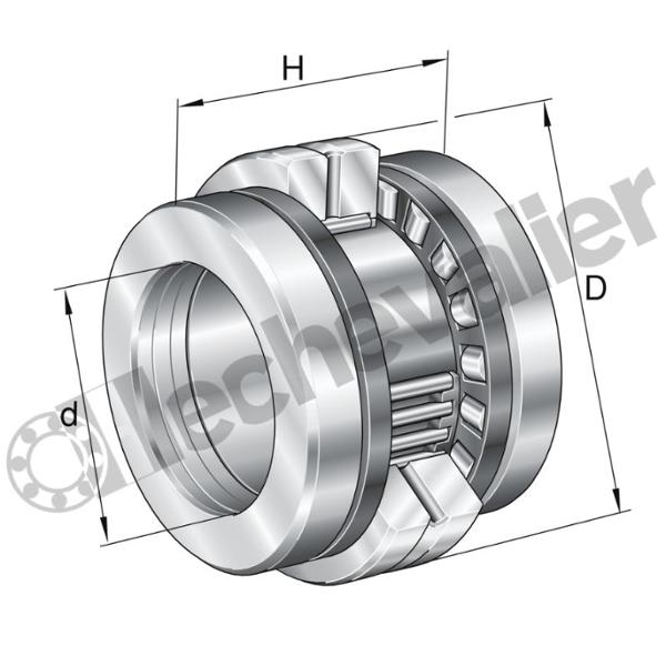 ZARN4075-TV-A ROULEMENT INA
