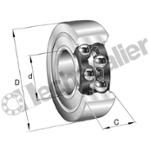 LR50/8-2RSR GALET INA