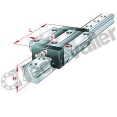 KWSE20-L-RROC-V1-G3 CHARIOT GUIDAGE 6 PISTES