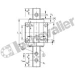 KWVE20-B-V2-G4 CHARIOT GUIDAGE 4 PISTES A BILLES I