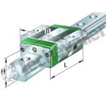 KWVE15-B-EC-V1-G4 CHARIOT 4 PISTES A BILLES INA