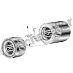 HF0812-R-A-L564 ROUE LIBRE INA
