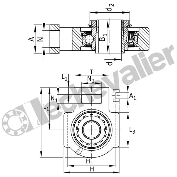 UKT213 PALIER SLB