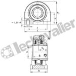 UCPA207-J7 PALIER BLACK SERIES FAG