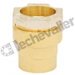 02F-3426 RACCORD A COMPRESSION D34 POUR TUBE FER D34 / F1 - LAITON