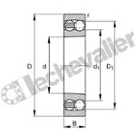 1304-K-TVH-C3>N ROULEMENT FAG