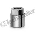 1303 8-1/4 ECROU DE RACCORD BAGUE TUBE D8mm - PAS= 1/4 - CAMOZZI