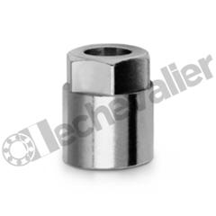 1303 8-1/4 ECROU DE RACCORD BAGUE TUBE D8mm - PAS= 1/4 - CAMOZZI