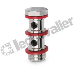 1631 02-1/8 VIS CREUSE DOUBLE 1/8 VERSION BASSE - H= 43mm - CAMOZZI