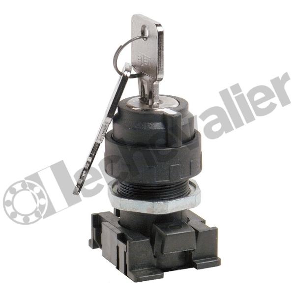 200-904 COMMANDE A CLEF 2 POSITIONS 22,5mm - CAMOZZI