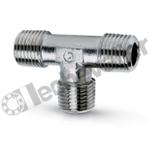 2080 1/4 TE M.M.M. LAITON 1/4 TE EGAL MALE - BSPT - CAMOZZI