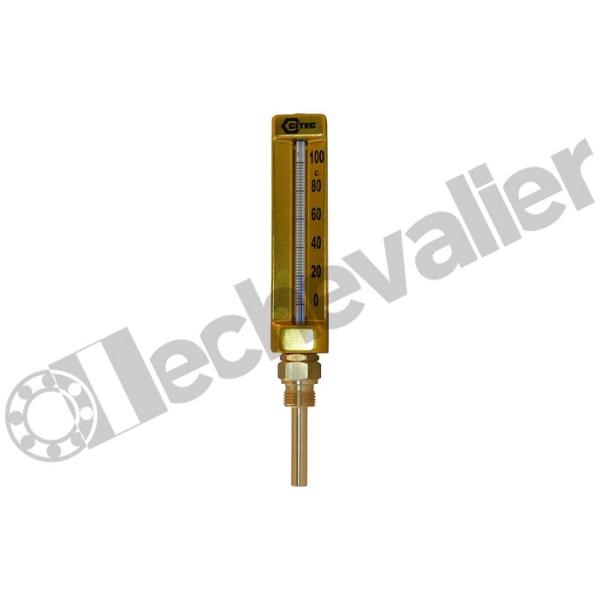 230130 THERMO. H150mm 0 à +120°C RV 1/2 - PLONGEUR 63mm - CITEC