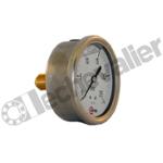 461500 MANO INOX D63-RAR-1/4 0+400B GLY - CL:1,6 - IP65 - 2104 - CITEC