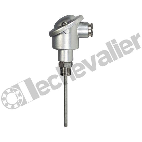 220404 CANNE PT100 -50 à +250°C TETE G1/2 PLONGEUR L100 D6 - CITEC