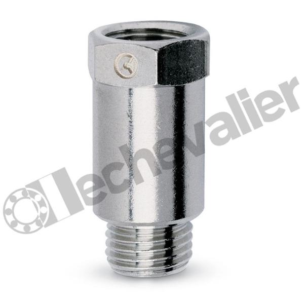 2525 3/8-41 PROLONG. M-F LAITON M3/8 X F3/8 BSPP H= 33mm - CAMOZZI