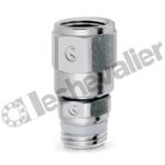2541 1/4-1/4 PROLONG. M-F LAITON ORIENTABLE - SPRINT - CAMOZZI