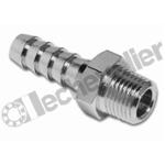 FR2600 12-1/2 JONCTION CANNELEE M1/2 BSPT - D12mm - CAMOZZI