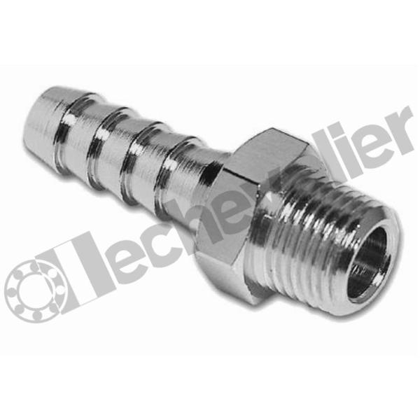 FR2600 12-1/2 JONCTION CANNELEE M1/2 BSPT - D12mm - CAMOZZI