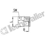 FR2613 3/4 BOUCHON FEMELLE TETE H F3/4 - BSPP - CAMOZZI