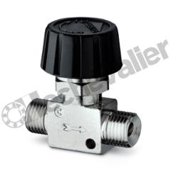 2810 1/4 REGLEUR DEBIT 2 DIRECTIONS M-M. 1/4 A BOUTON - CAMOZZI
