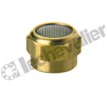 2903 1/8 SILENCIEUX FEMELLE G1/8 LAITON/INOX TETE H - 14mm - CAMOZZI