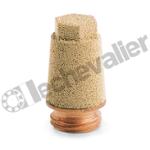 2921 1/8 SILENCIEUX BRONZE G1/8 CUIVRE/BRONZE H= 17mm - CAMOZZI