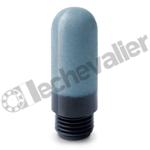 2928 1/4 SILENCIEUX POLYMERE 1/4 POLYETHYLENE - CAMOZZI