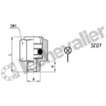 2950-M5 INDICATEUR DE PRESSION M5 CAMOZZI