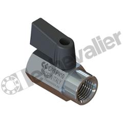 2953 1/4 MINI-VANNE F/F 1/4 BSPP SERIE ECO - CAMOZZI