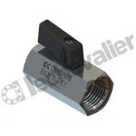 2973 1/4 MINI-VANNE F/F 1/4 BSPP AVEC PURGE DECOMPRESSION - CAMOZZI