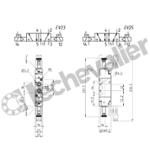 354-011-02 DIST. 5/2 BIST. 1/4 ELEC DEBIT 1300L/min - ELE/ELE - CAMOZZI