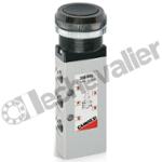 358-897 DIST. 5/2NF BP ROUGE 1/8 DEBIT 700L/min - MAN/RES - CAMOZZI