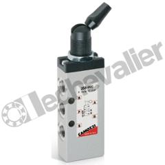 358-990 DIST. 5/2 BIST. LEVIER 1/8 DEBIT 700L/min - MAN/MAN - CAMOZZI