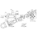 43N-LTA-40-200 REGUL- HYDRO- SORTIE RESERVE LINEAIRE SKIP D40 C200