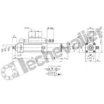43N-LTB-40-150 REGUL- HYDRO- SORTIE RESERVE LINEAIRE SKIP+STOP D40 C150