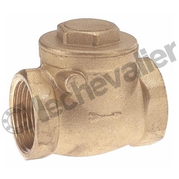 CARBMTL.3/4 CLAPET BATTANT LAITON CLAPET METAL PN16 - FAF=52mm - ADG