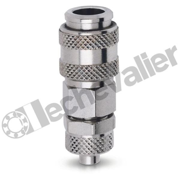 5054 8/6 COUPLEUR ITALIE COIFFE 6X8 PROFIL ITALIEN - LAITON - CAMOZZI
