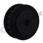 100H Z48 2F MOYEU BRUT POULIE POWERGRIP FONTE 2 FLASQUES