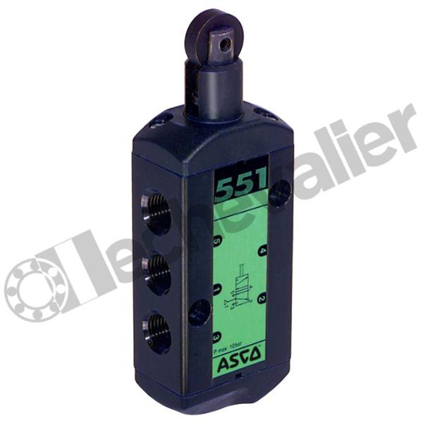 55102087 FDC 5/2 A GALET 1/4 860L/min - RAPP. RESS. - ASCO