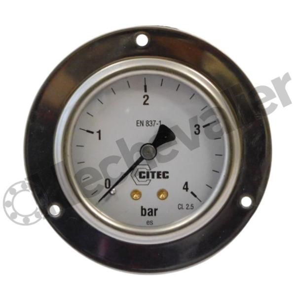 420440 MANO ACIER D40-RAR-1/8 0+6B SEC - CL:1,6 - IP43 - 6006 - CITEC