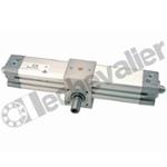 69-040/180-M VERIN ROTATIF ARBRE MALE MAGN. D40 angle 180°