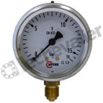 402400 MANO INOX D40-RV-1/8 0+6B SEC - CL:1,6 - IP65 - 7111 - CITEC