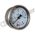 402600 MANO INOX D40-RAR-1/8 0+25B SEC - CL:1,6 - IP65 - 7114 - CITEC