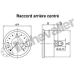 402990 MANO INOX D40-RAR-1/8 0+400B GLY - CL:1,6 - IP65 - 7214 - CITEC