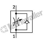 VFOE-LS-T-M7-Q4 REG. DEBIT M7 D4 A L'ADMISSION - 8068745 - FESTO