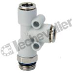 7442 8-1/4 TE M- RENVERSE 1/4-8 M1/4 BSPP ORIENTABLE - CAMOZZI