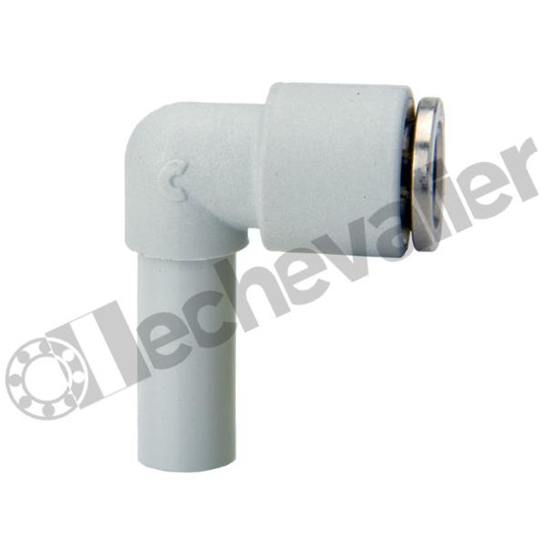 7555.8.8 COUDE ENFICHABLE D8 TECHNOPOLYMERE - CAMOZZI