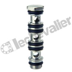 7632 03-1/4 VIS CREUSE TRIPLE 1/4 M1/4 BSPP LAITON - CAMOZZI
