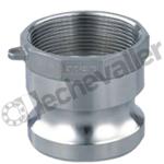 RCAI.1-1/4 ADAPTEUR TYPE A DN32 INOX - FEMELLE 1-1/4 - DIN2828